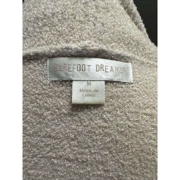 Barefoot Dreams Circle Cardigan Cozy Chic Lite Soft/ Comfort Size Medium Beige - Picture 5 of 6